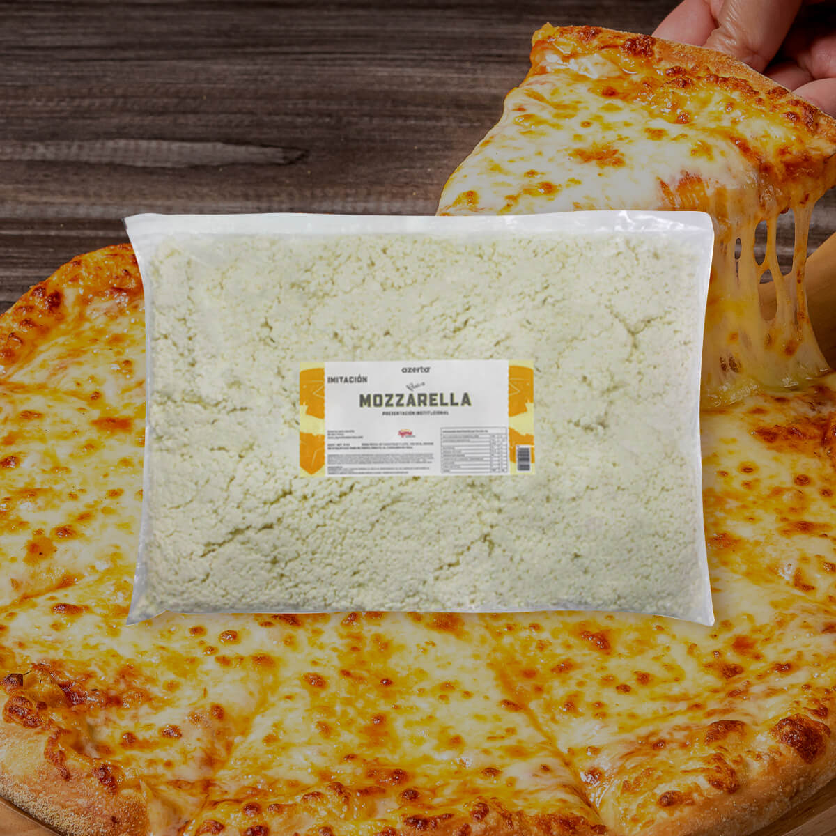 Queso Mozzarella para Pizza de buena calidad