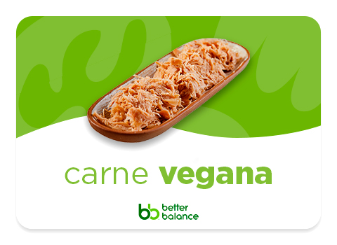 Carne deshebrada vegana betterbalance