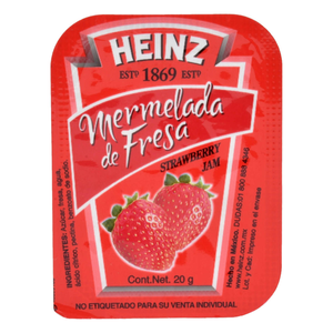 MERMELADA FRESA BLISTER 120/20 G HEINZ