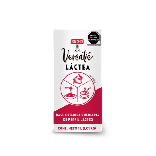 Versatié Lactea, base cremosa culinaria de perfil lácteo