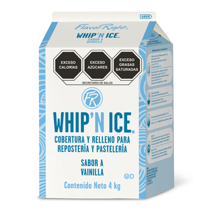 CREMA P/BATIR WHIP"N ICE VAINILLA 4KG FR