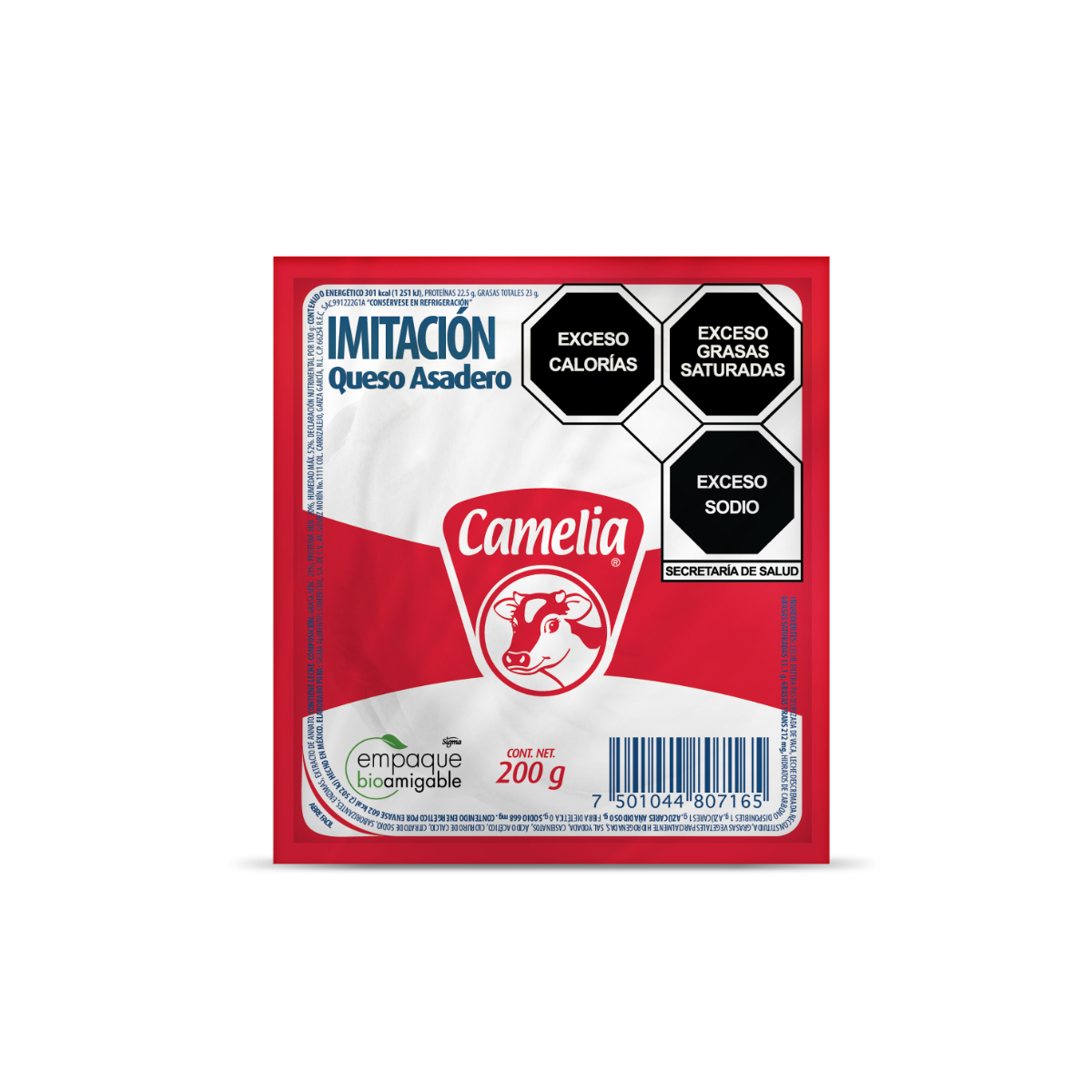 Imit Queso Asadero 200g Camelia Cam Sigma Foodservice 2372